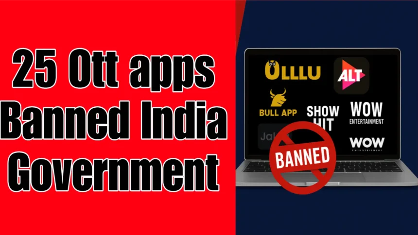 25 Ott apps Banned