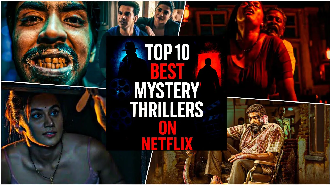 Top 10 Indian Thriller Movies on Netflix in 2025 | Best Mystery & Crime Films